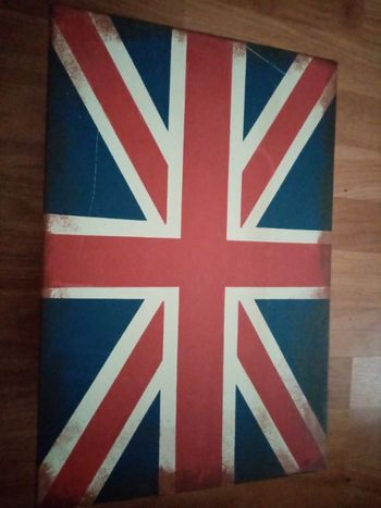 Plaque drapeau anglais