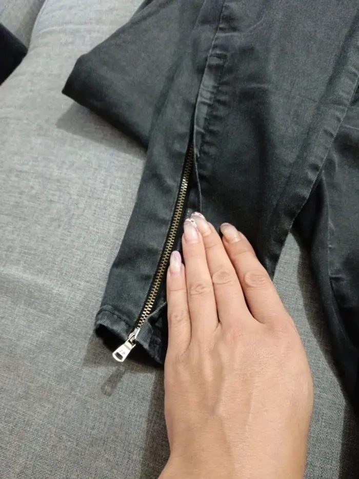 C63 pantalon noir zara 34 - photo numéro 4