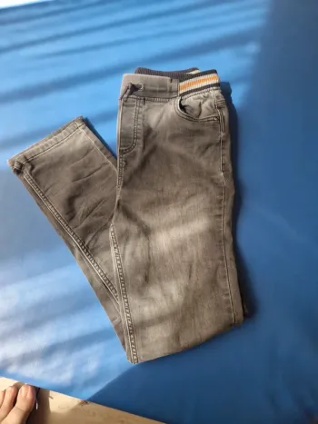Jeans élastique vertbaudet