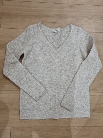 Pull laine boutons, neuf, taille S