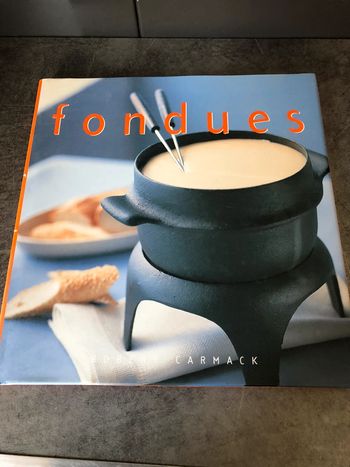Livre recettes fondues