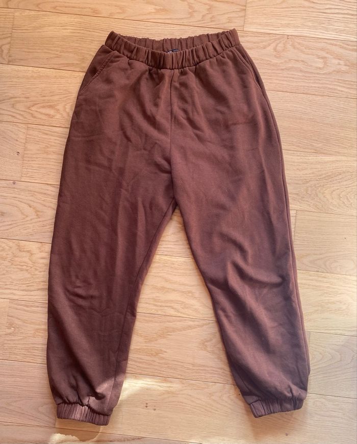 Jogging femme Zara – Taille M – Marron chaud hiver