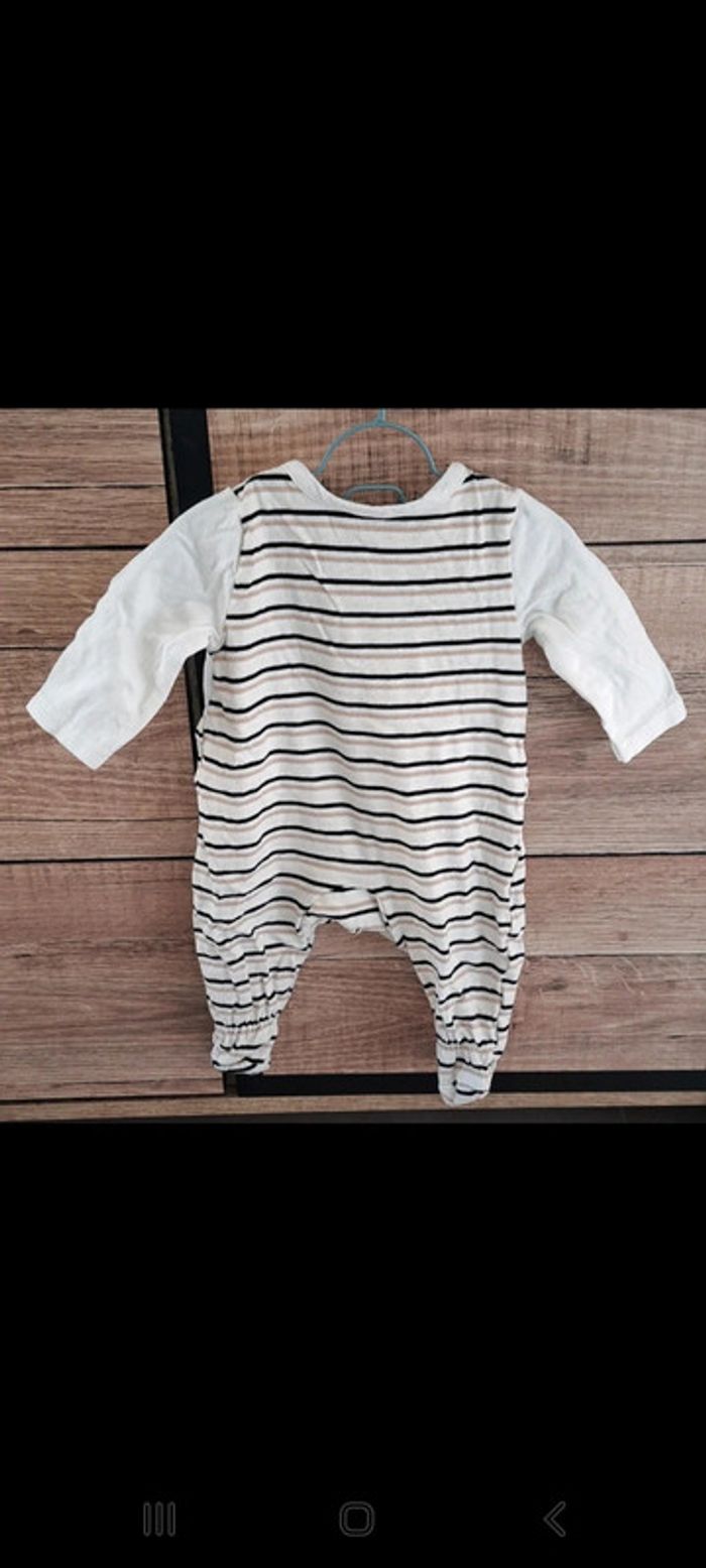 Pyjama une pièce Orchestra 3 mois - photo numéro 5