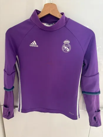 Haut manches longues Adidas Réal Madrid 9-10 ans