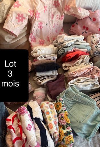 lot de vêtements 3mois