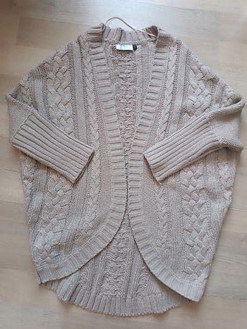 Gilet long manches 3/4