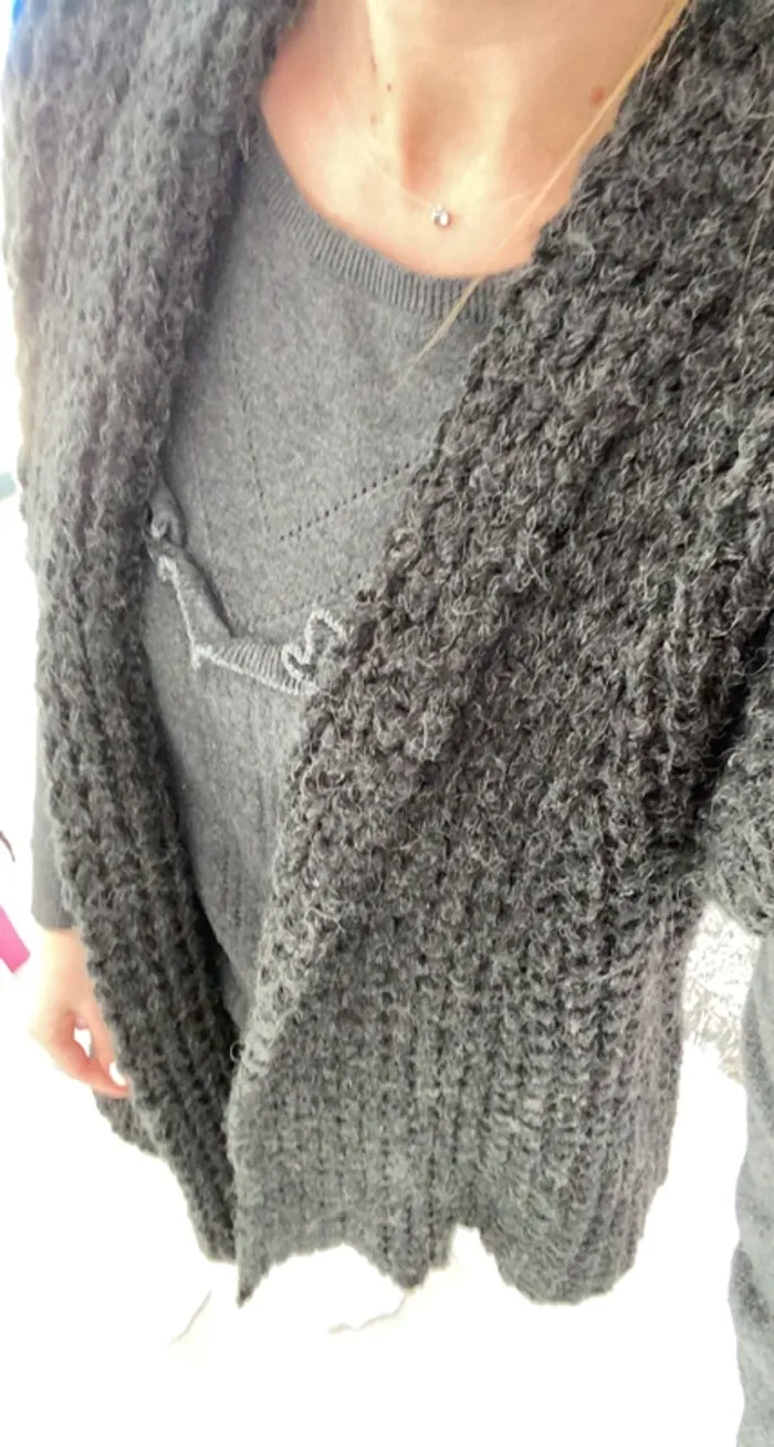 Gilet laine jcl taille unique - photo numéro 6