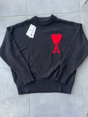 Pull ami Paris noir M