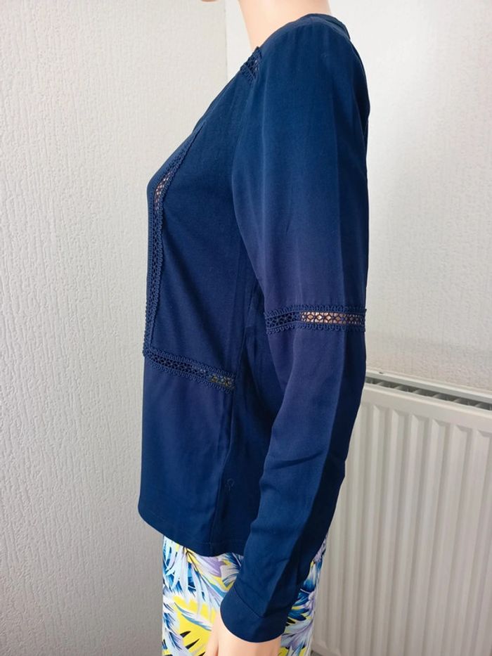 Blouse bleu Marine M H*29 - photo numéro 3