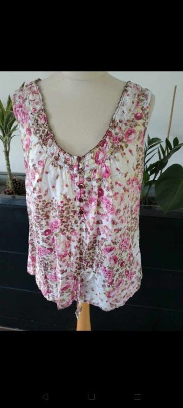 Blouse sans manches Affinités