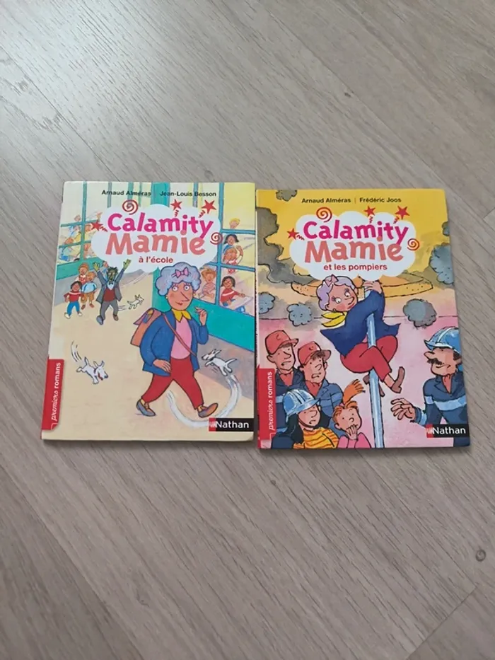 Lot 2 livres Calamity Mamie. Dès 6ans