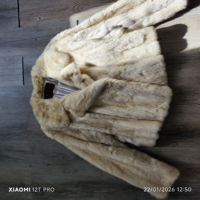 Manteau vison blanc - photo numéro 3