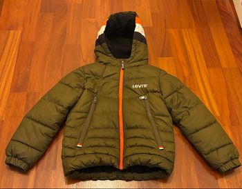 Doudoune à capuche Levi's Kids - Vert Kaki - 8 ans (128 cm) - État Neuf