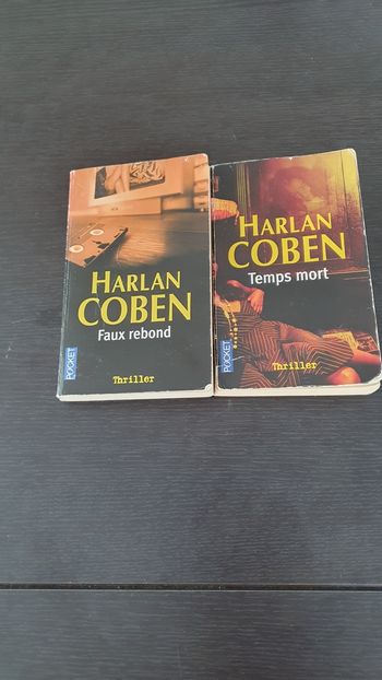2 livres d'Harlan Coben