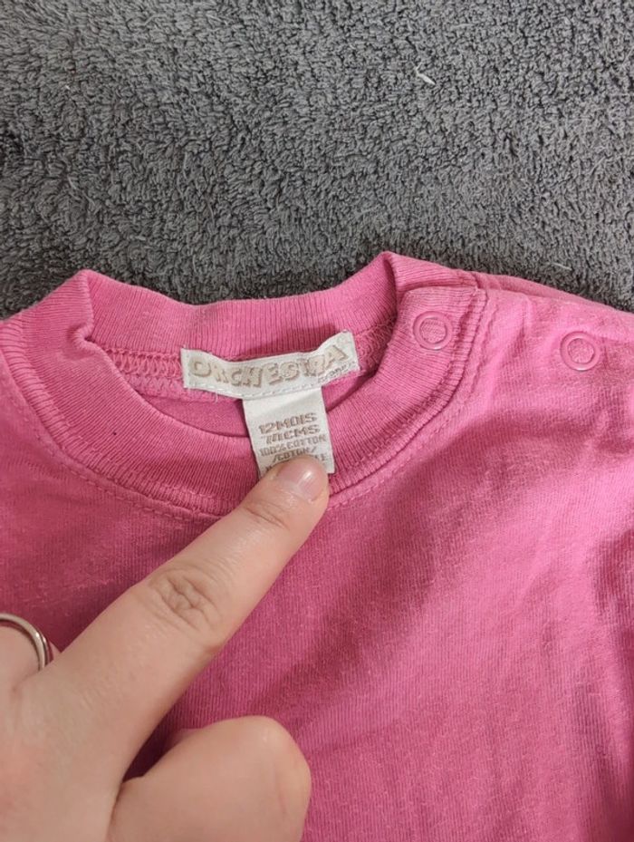 T shirt manche courte 12 mois - photo numéro 2