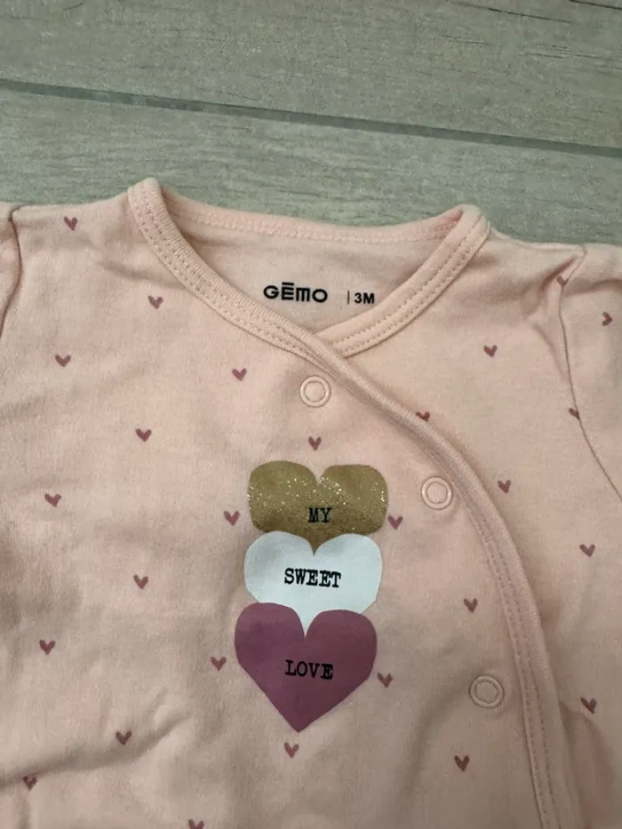 Pyjama fin bébé fille - photo numéro 2