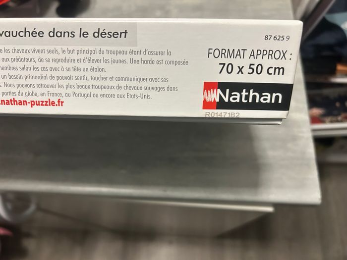 puzzle vie sauvage chevaux puzzle remis en boite - photo numéro 3