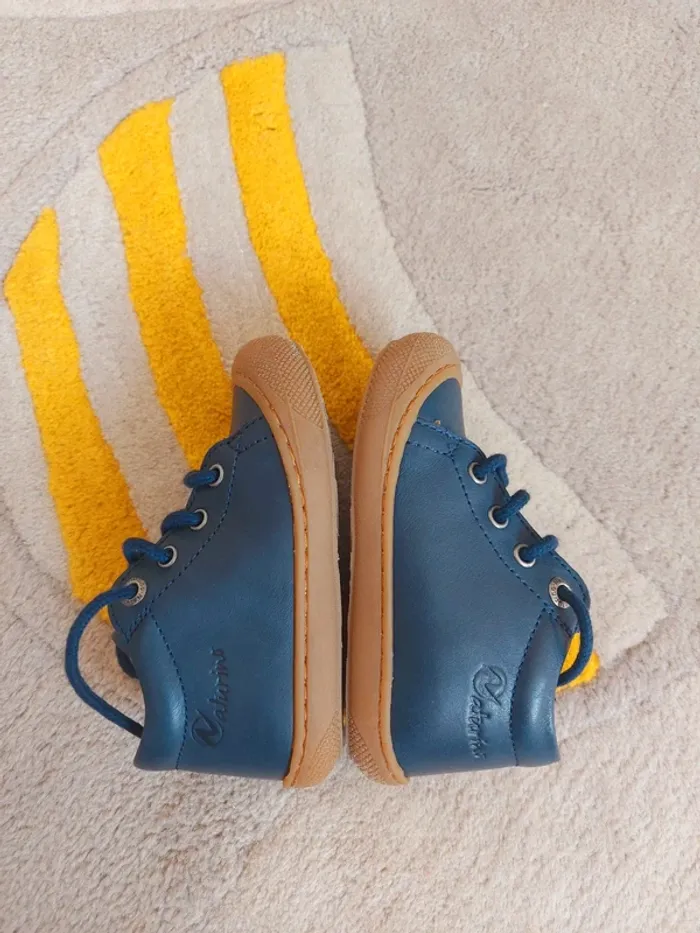 Chaussures Naturino Cocoon cuir marine 21 - photo numéro 9