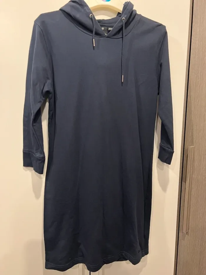 Robe pull hoodie bleu M Bench - photo numéro 2