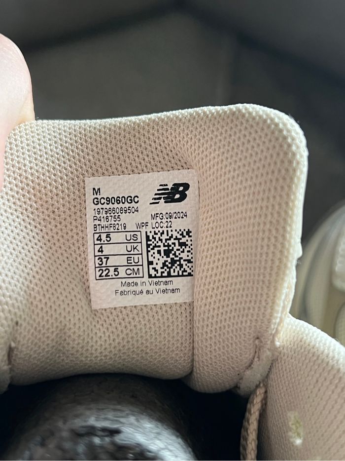 New Balance 9060 bonne beige wine - photo numéro 6