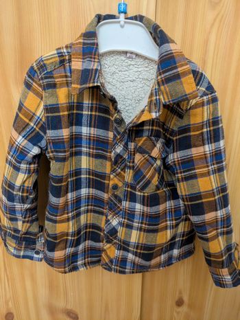 Chemise gilet à carreaux