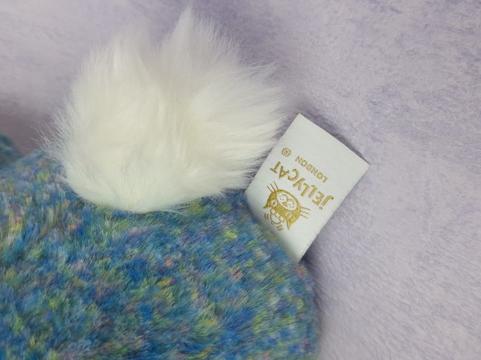 Peluche lapin bashful Azure 25 ans de Jellycat Collector taille médium - photo numéro 4