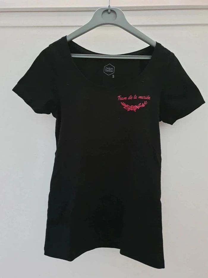 T-shirt "Team de la Mariée" - Taille S - photo numéro 2