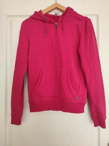 veste à capuche rose domyos