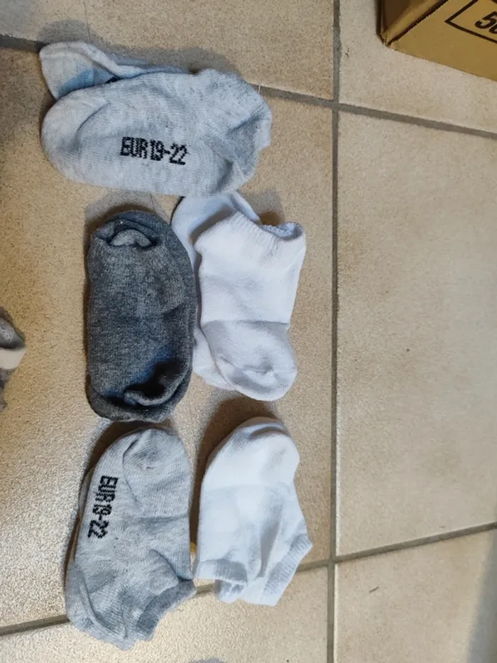 Lot 16 paires chaussettes garçon - photo numéro 3