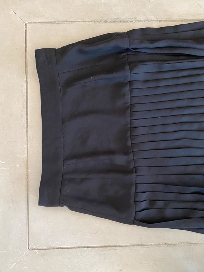 Jupe vintage Partypris Paris noire plissée taille 40/42 fabrication française - photo numéro 18