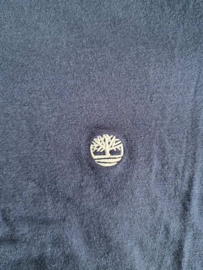 Timberland - Tee-shirt manches courtes, col rond - Bleu marine (L) - photo numéro 4