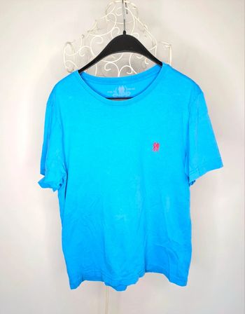 Polo bleu L