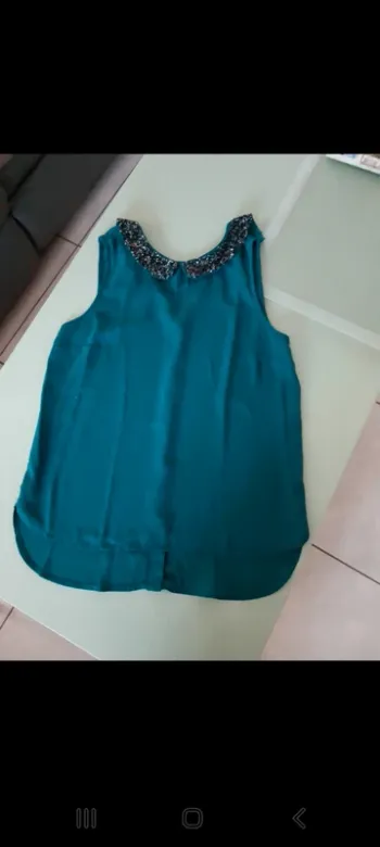 Haut bleu petrole 36