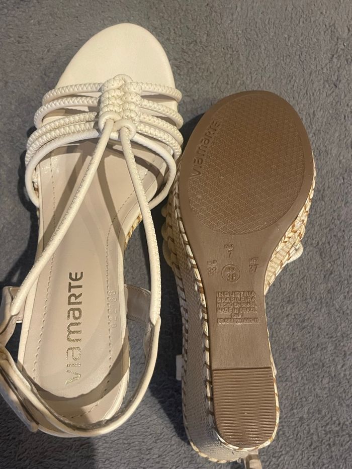 Chaussure compensée neuve taille 38 - photo numéro 5