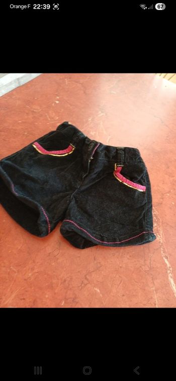 Short d hiver fille taille 4 ans