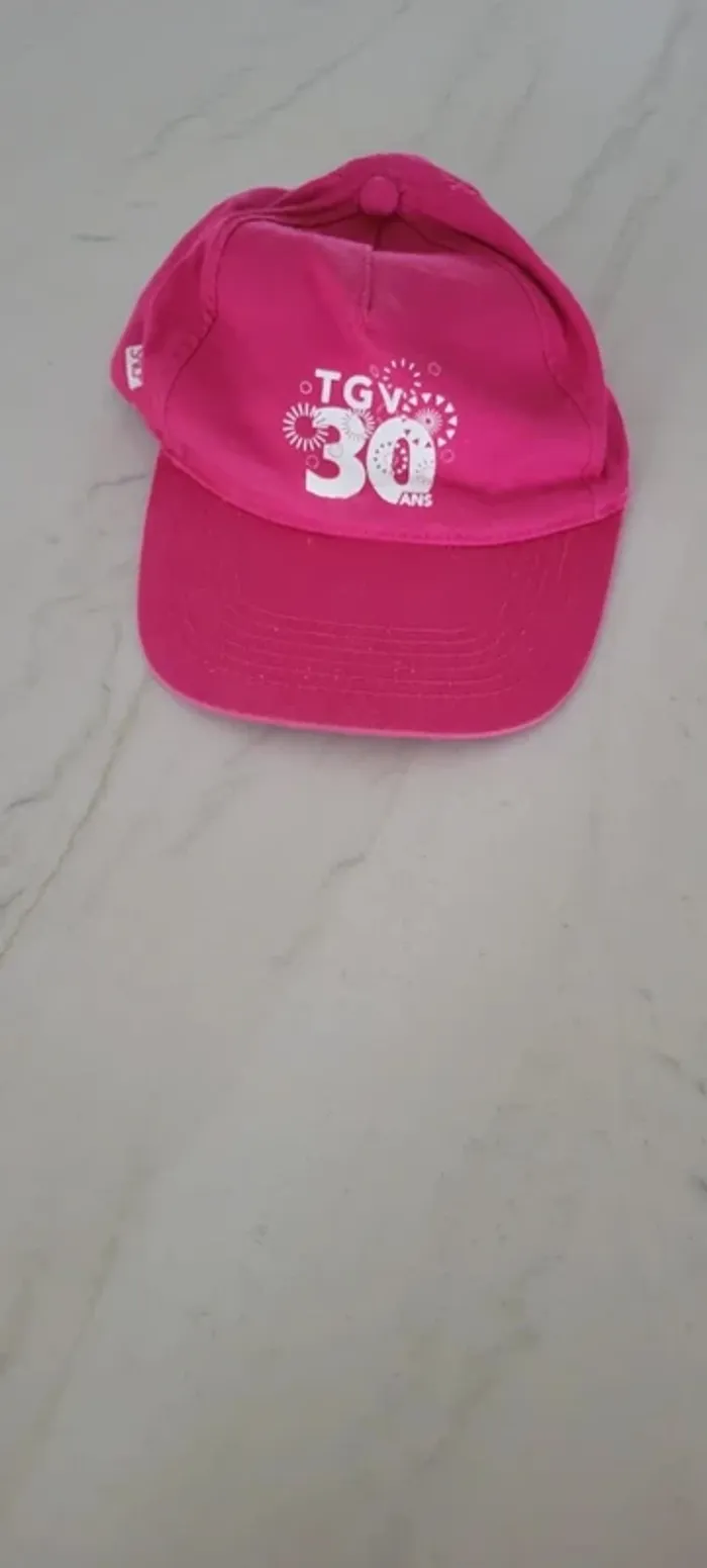 Casquette TGV 30 ans  SNCF - photo numéro 3
