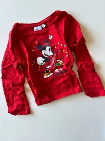 T-shirt manches longues Noël Disney