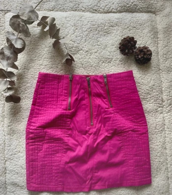 Jupe fushia H&M - photo numéro 2
