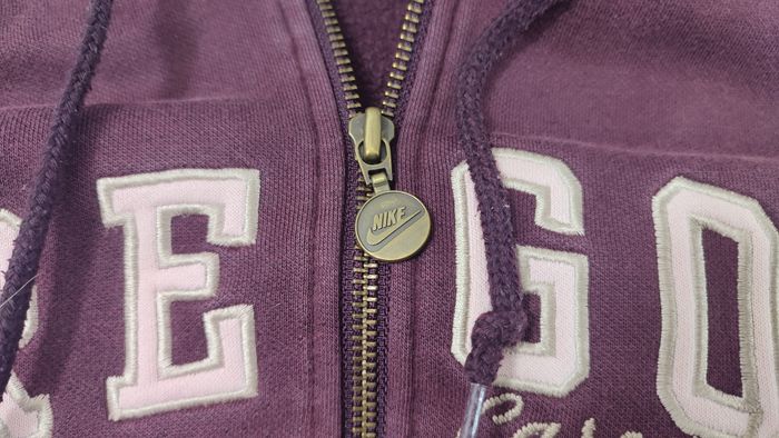 Vêtement vintage de marque Veste zippé Nike Sportswear Oregon cascade tour violet M #D84 - photo numéro 4