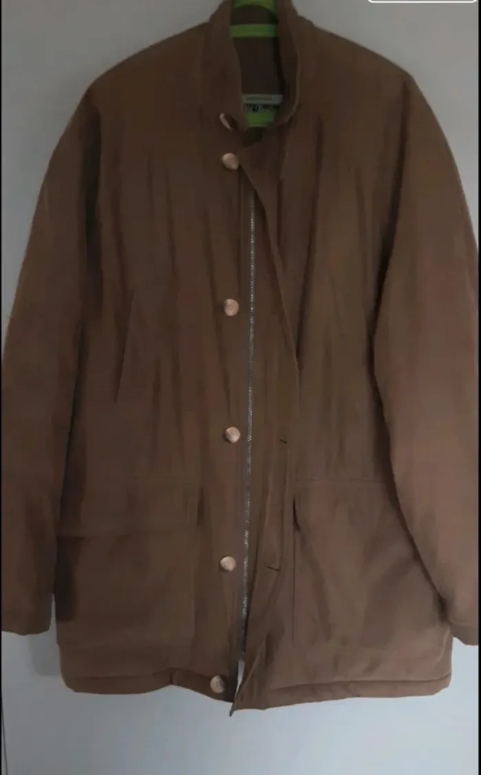 Parka homme Old Taylor marron doublée taille XL - photo numéro 2