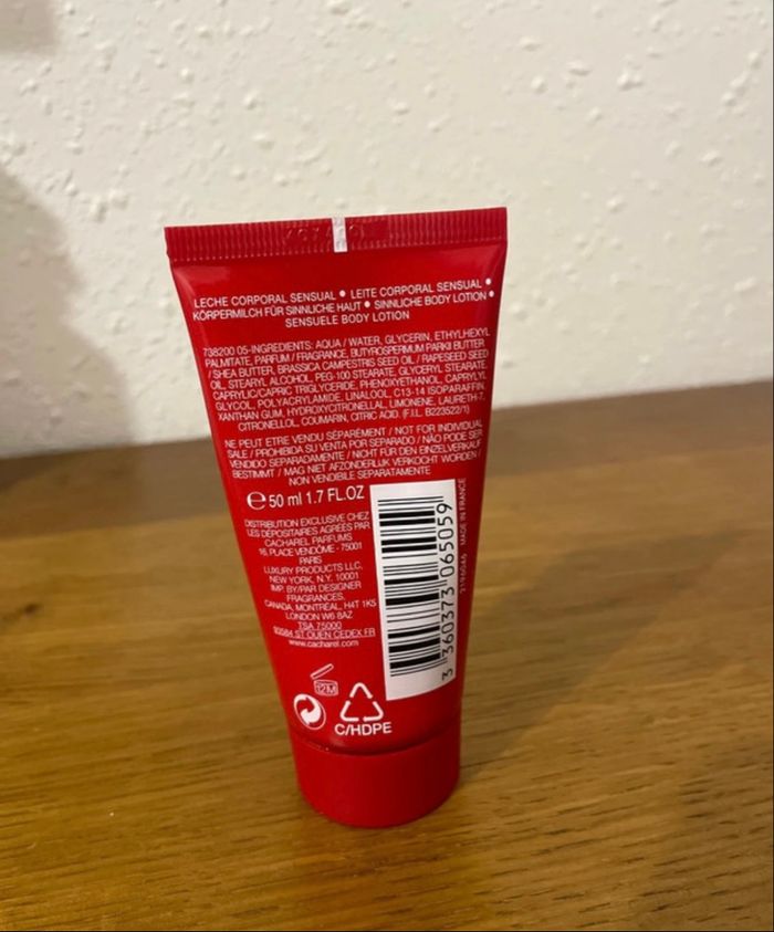 Lait corps Amor Amor Cacharel - photo numéro 2