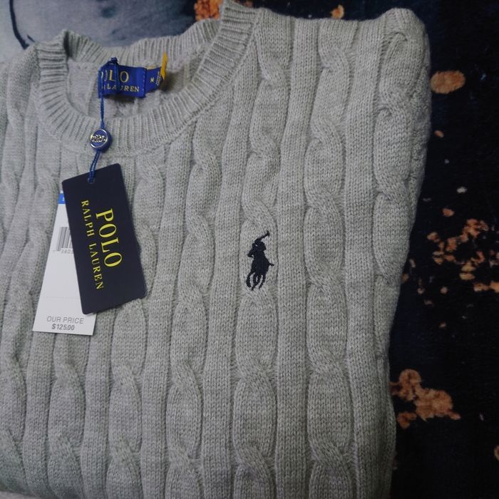Neuf pull léger Camaïeu gris pois noirs T 44 - Vêtements