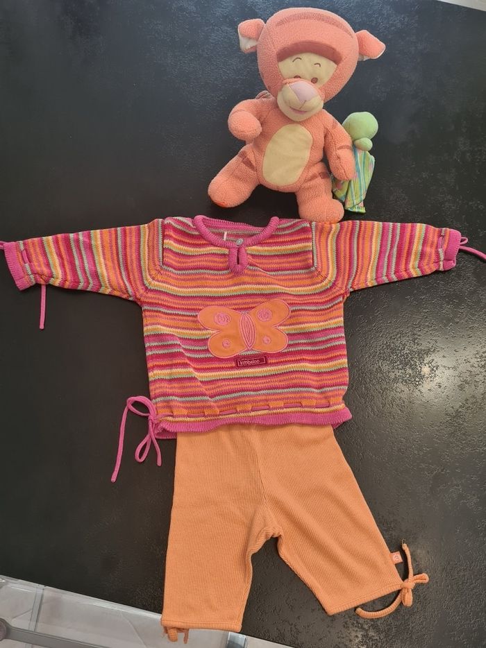 Pull et pantalon 6 mois tbe - photo numéro 3