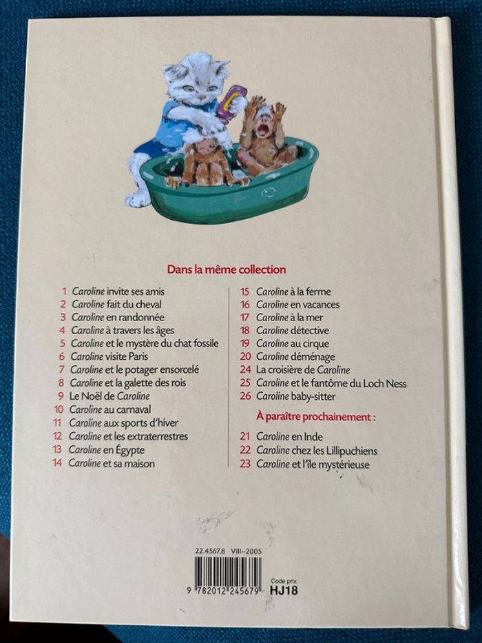 Caroline Baby-sitter livre bd album Pierre Probst babysitter rare - photo numéro 2