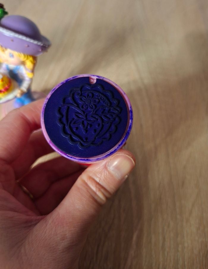 Lot de 3 charmants tampons encreurs Charlotte aux Fraises - photo numéro 6