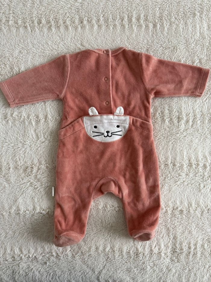 Pyjama chaton naissance à 1 mois 50cm