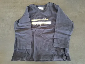 t-shirt manches longues mexx bleu 24 mois
