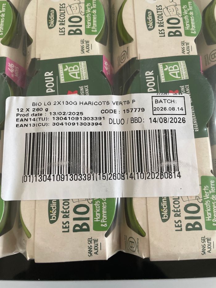 Lot petit pot salé bébé des 4/6 mois - photo numéro 5