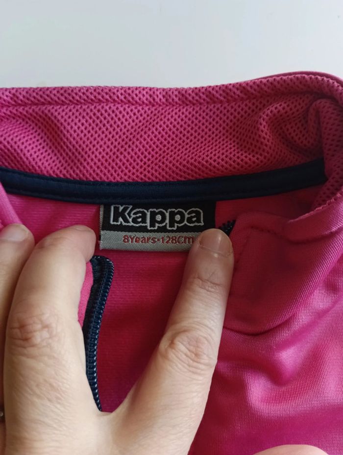 Veste gilet zippé fille Kappa taille 8 ans - photo numéro 6