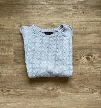 Pull torsadé Lands' end Bleu - Taille M